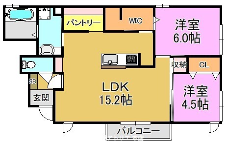 ハーク　セゾン 間取り
