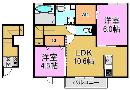 ハーク　セゾン 間取り