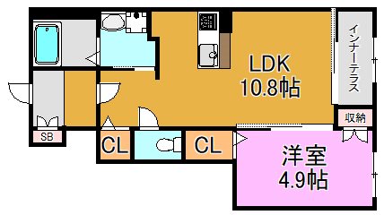 The NOOK west 間取り