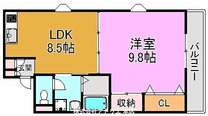 パークサイド高井田 間取り