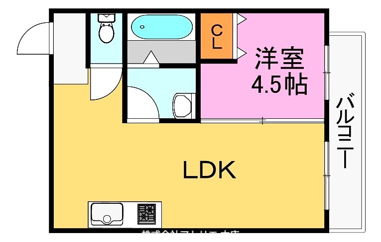 テラノコーポ 間取り図
