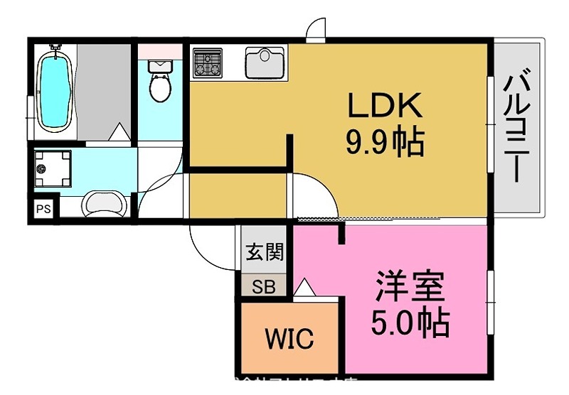 フェリオ吉田 間取り