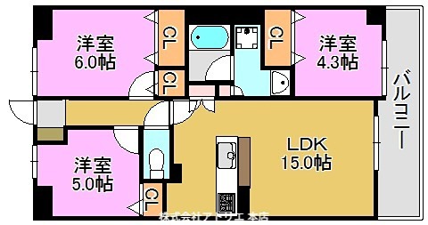ウイズなんば 間取り
