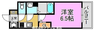 S-RESIDENCE高井田beleta 間取り
