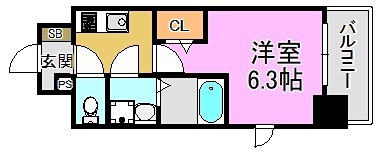 フォーリアライズ大阪ミッテ 間取り