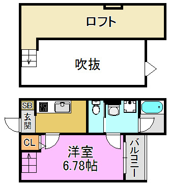 クロスレジデンス放出 間取り