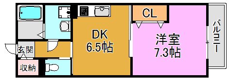 アルカディア楠根 間取り