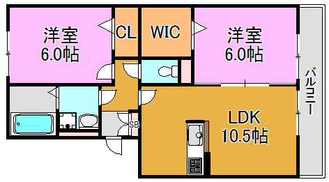グランシャリオ 間取り