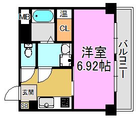 プリエール高井田 間取り