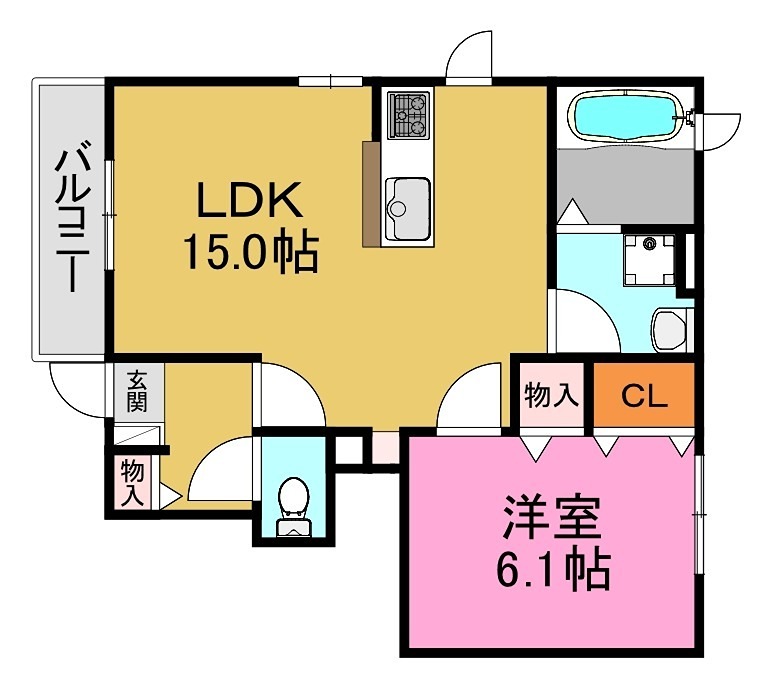 ecLore小阪 間取り