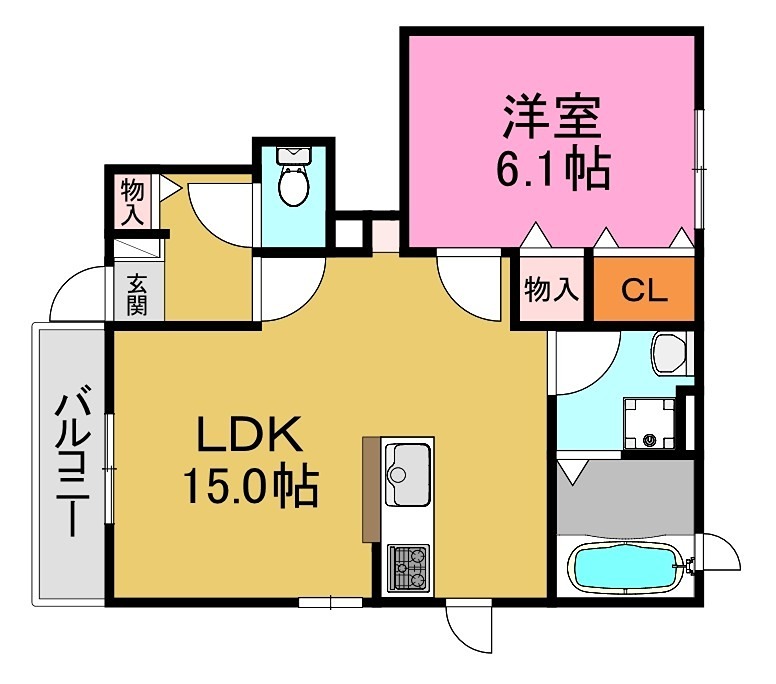 ecLore小阪 間取り