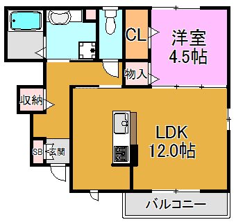 ノール・ヴィラージュ　アン 間取り