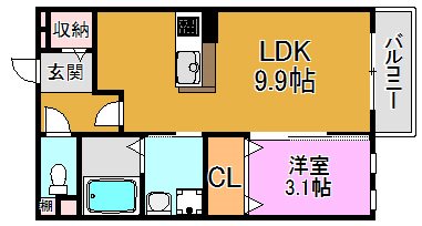 アルカディア楠根 間取り