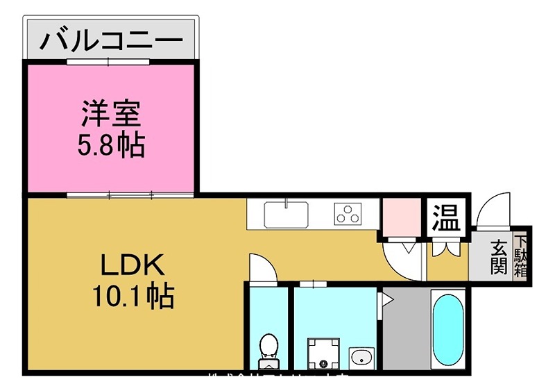 トップヒル森河内 間取り