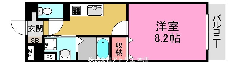 Iny(アイニー)菱江 間取り