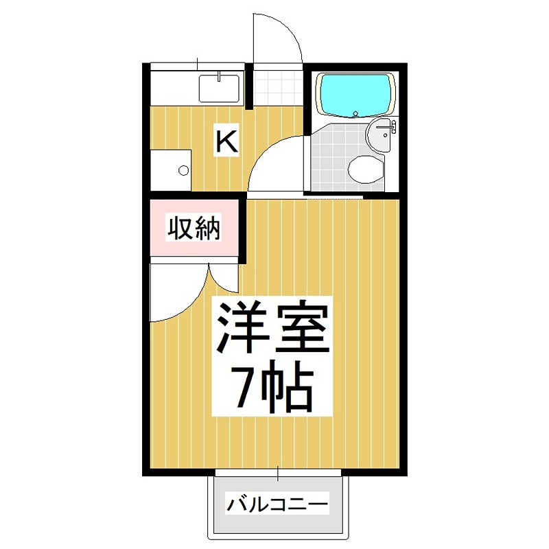 コーポつどい 間取り