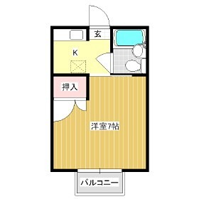 コーポつどい 間取り
