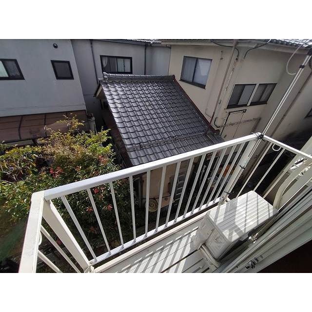 横田寿コーポ ベランダ