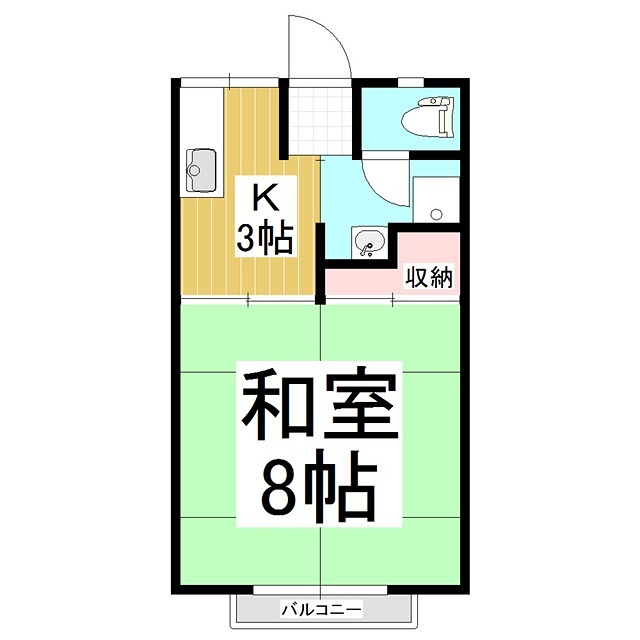 パナハイツ竹内 間取り