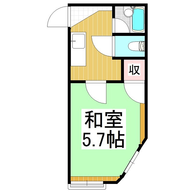コーポ手塚 間取り