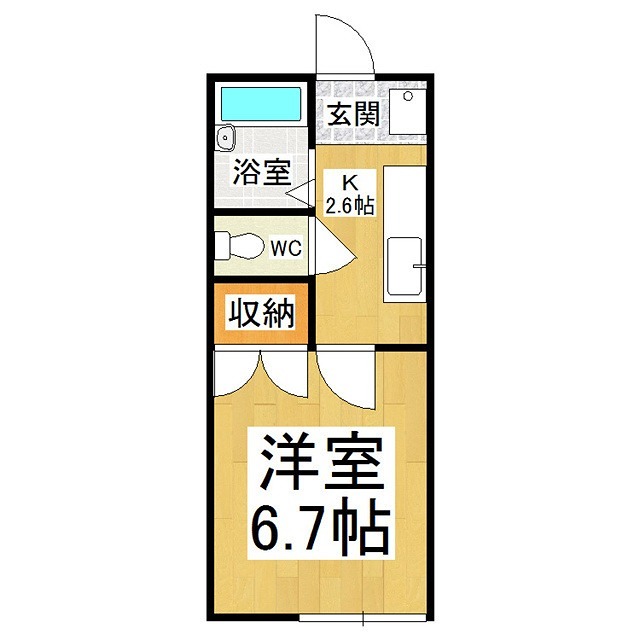 染谷アパート 間取り