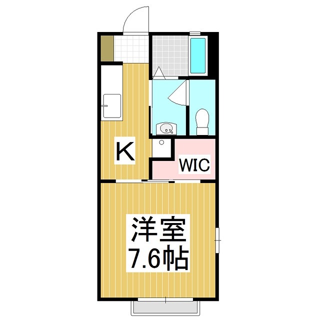 ヴィラ・エトワール　Ａ棟 間取り
