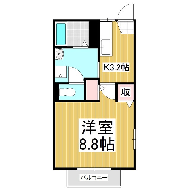 サライ２１　Ａ棟 間取り