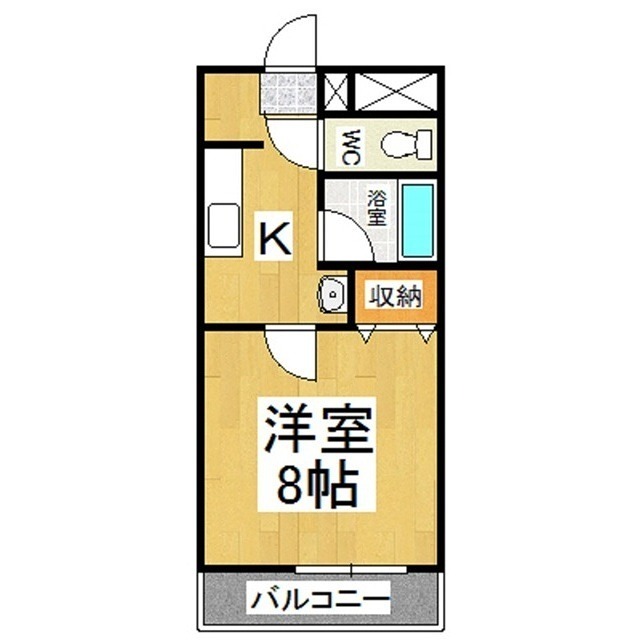 プチハウスこまくさ 間取り