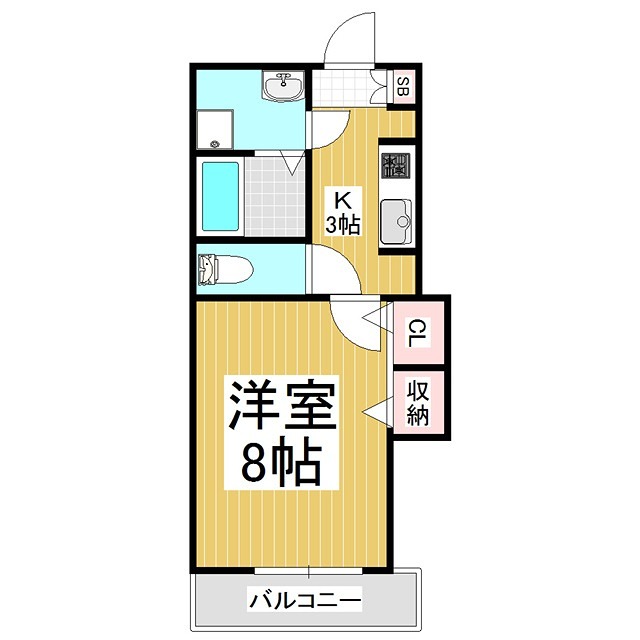 フレンドリーハイツ紺屋 間取り