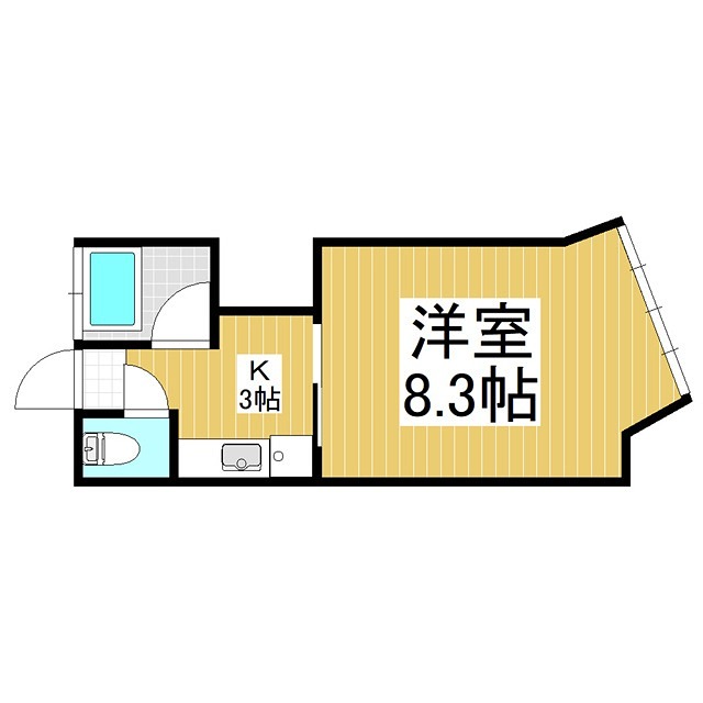サンビューササヒラ 間取り