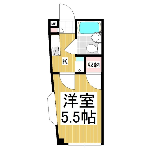 コーポ手塚 間取り
