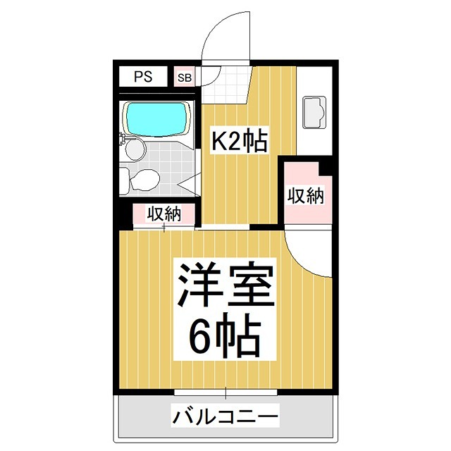 ハイツ田村 間取り