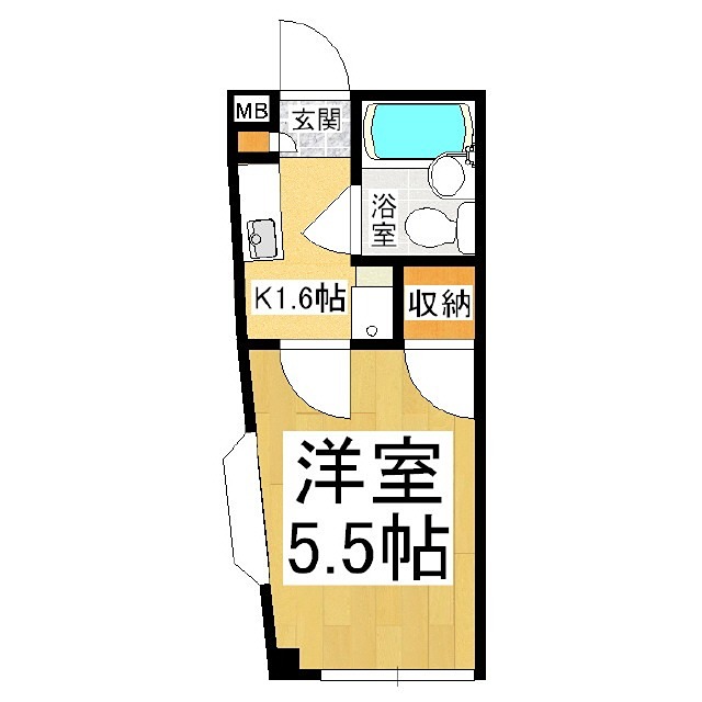 コーポ手塚 間取り