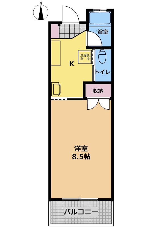YKⅡマンション 間取り