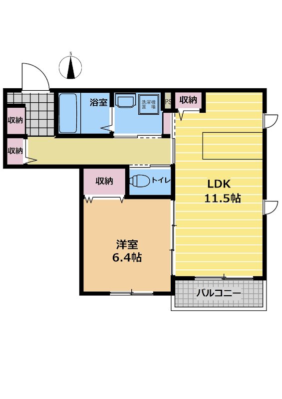 リオリエント岐大前 間取り