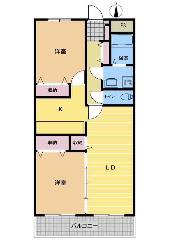 プラウ正木 間取り