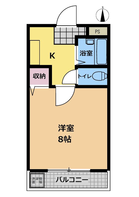 YKカレッジマンション 間取り
