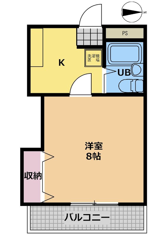 第1フラット久世 間取り