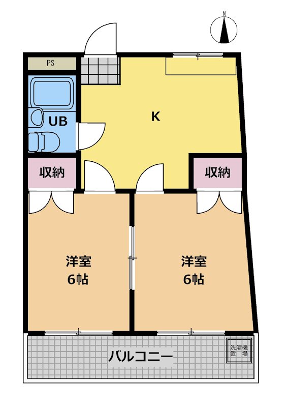 コーポ諏訪 間取り
