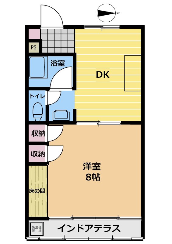 大学前マンション 間取り