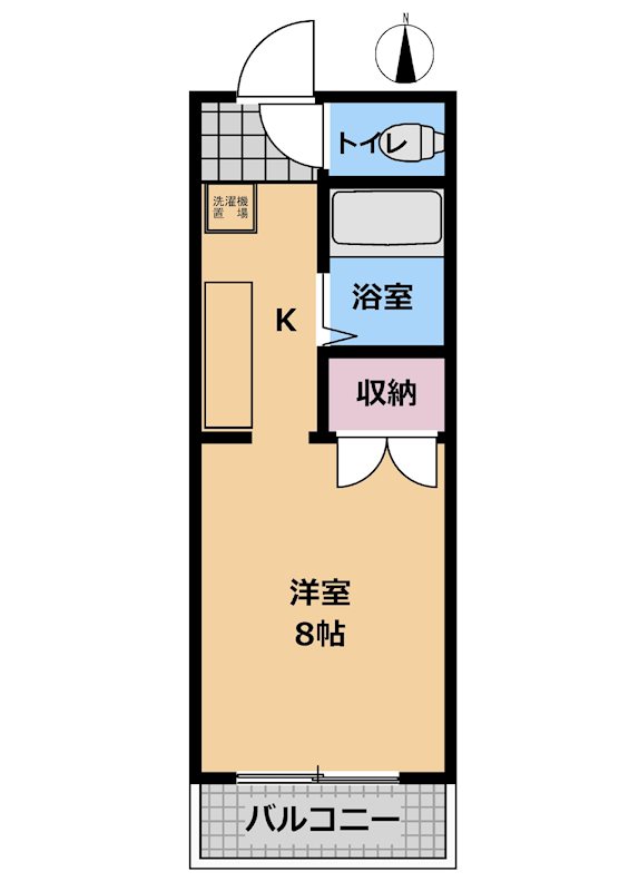 第1ハイツタマキ 間取り