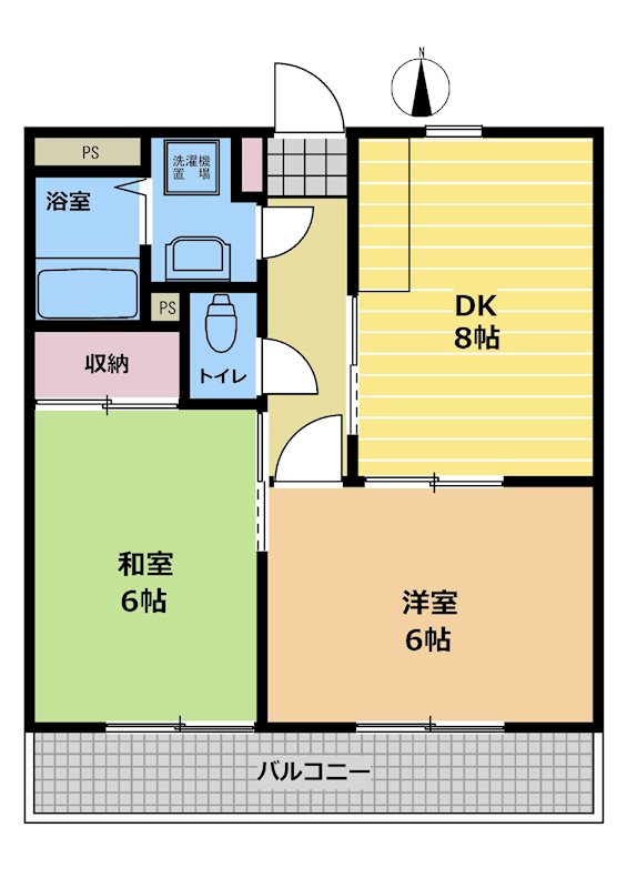 ジュネスSHIMABE 間取り