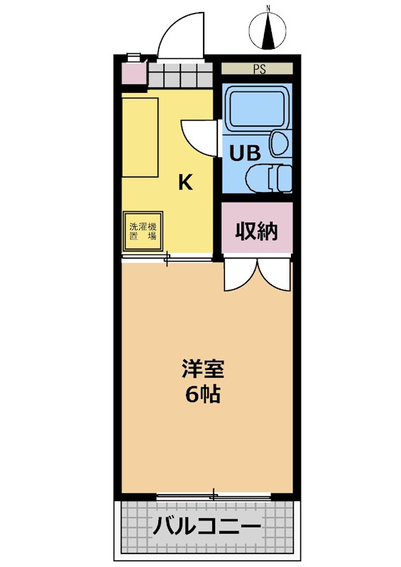 リズ　スクエア　南北棟 間取り