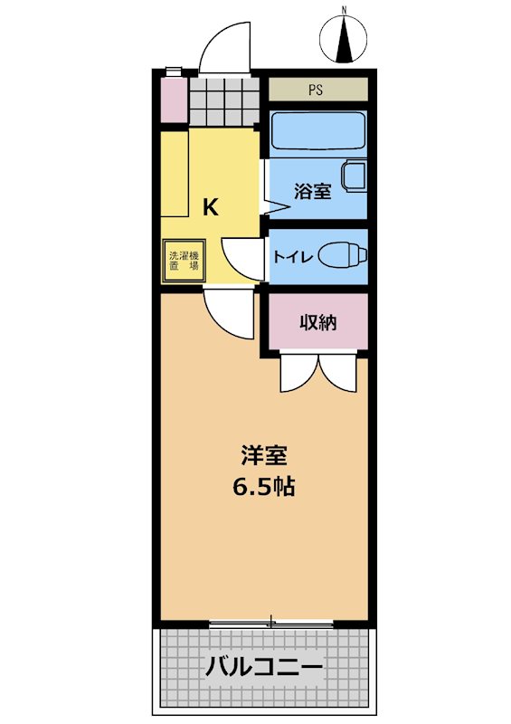 メゾン　リズ　イースト 間取り