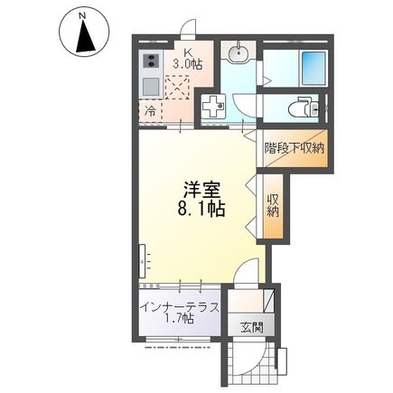 黒野新築アパート 間取り