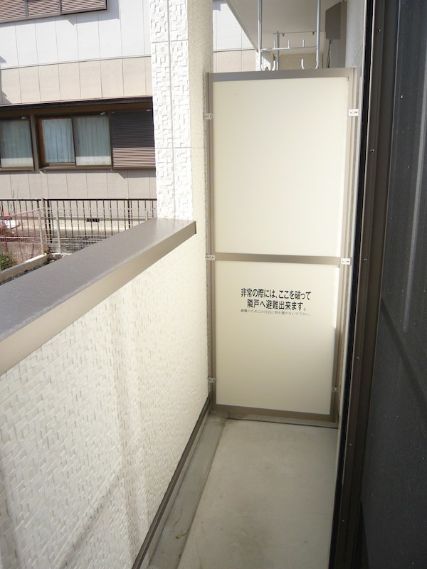 BELLE WHITE ベランダ