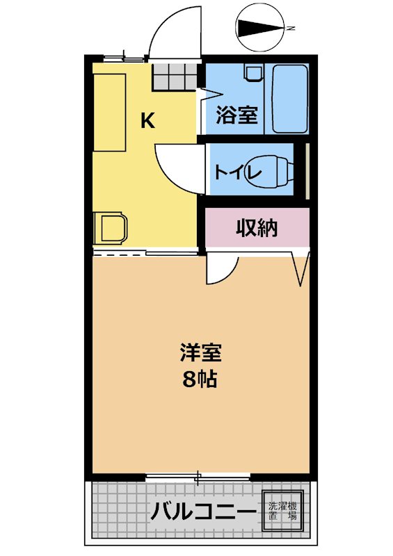 第２フラット久世 間取り