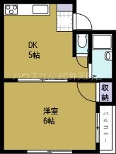 JPアパートメント港Ⅲ　 間取り