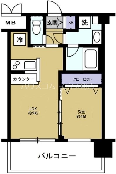 プレジオ弁天町ASIAN　 間取り
