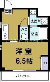 ヴィラナリー西九条Ⅱ　 間取り
